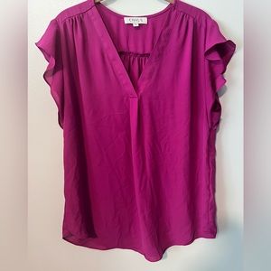Chaus women’s blouse top size large